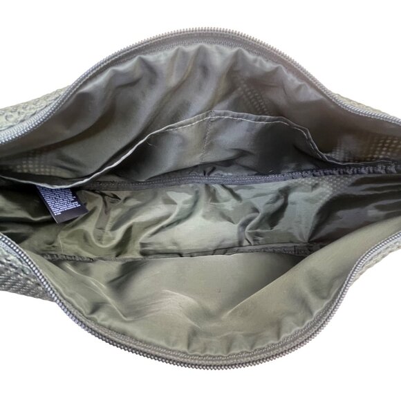 Uniqlo Unisex Olive Mesh Adjustable Strap Everyday Storage Shoulder Bag 2pcs Set - Picture 5 of 16